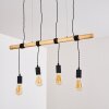 Pendant Light Oostkapelle black, 4-light sources