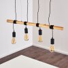 Pendant Light Oostkapelle black, 4-light sources