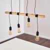 Pendant Light Oostkapelle black, 4-light sources