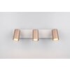 Trio lights Marley ceiling spotlight brown, 3-light sources