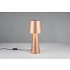 Trio lights Nubian table lamp brown, 1-light source