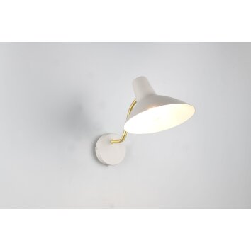 Trio lights Traveller wall light grey, 1-light source