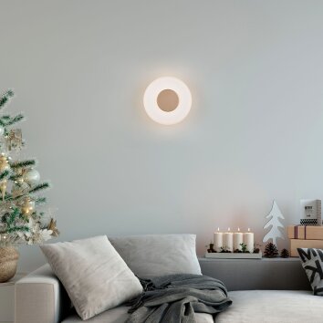 Trio lights Celeste wall light LED brown, 1-light source