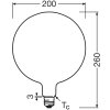 Osram lights E27 7.3 Watt warm white dimmable 806 Lumen