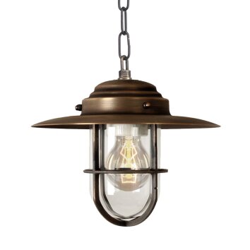 KS Verlichting Labenne Pendant Light bronze, copper, 1-light source