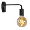 Lucide SCOTT Wall Light black, 1-light source