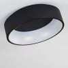 KAMPAL Ceiling Light LED black, 1-light source