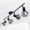 Ceiling Light Tyksov black, 4-light sources