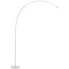 Brilliant lights Bow floor lamp, Arch lamps LED silver, 1-light source