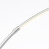Brilliant lights Bow floor lamp, Arch lamps LED silver, 1-light source