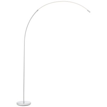Brilliant lights Bow floor lamp, Arch lamps LED silver, 1-light source