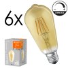 E27 LED 6 Watt warm white dimmable 680 Lumen