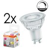 GU10 LED 3.7 Watt warm white dimmable 230 Lumen