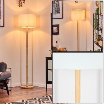 Bassagoda floor lamp Ecru, 1-light source