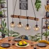 Koyoto hanging light, globe light, pendant light Ecru, black, 4-light sources