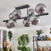 Gastor ceiling light, globe light Smoke-coloured, 8-light sources