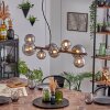 Chehalis globe light, pendant light Smoke-coloured, 8-light sources