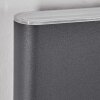 Paranhas outdoor wall light, bathroom light, Up & Down Light, wall light anthracite, 1-light source