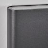 Gamas outdoor wall light, bathroom light, Up & Down Light, wall light anthracite, 1-light source