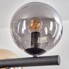 Gastor hanging light, globe light, pendant light Amber, Smoke-coloured, 10-light sources