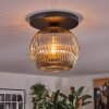 Ripoll ceiling light, globe light Smoke-coloured, 1-light source