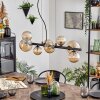 Chehalis hanging light, globe light, pendant light Amber, 8-light sources
