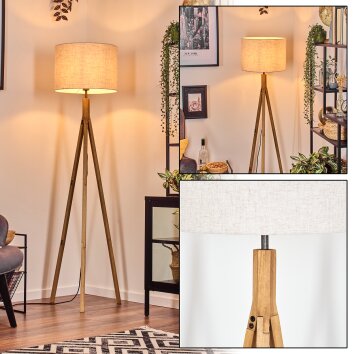 Bassagoda floor lamp Ecru, 1-light source