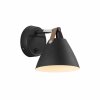 Design For The People by Nordlux STRAP Wall Light black, 1-light source
