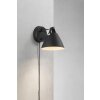 Design For The People by Nordlux STRAP Wall Light black, 1-light source