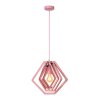 Lucide lights MAURO pendant light pink, 1-light source