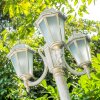 NATAL FROST Lamp Post gold, white, 3-light sources