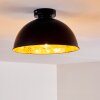 Nome ceiling light black, 1-light source