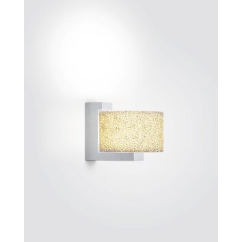 Serien Lighting REEF WALL HAL Wall Light stainless steel, 1-light source