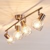 PARADO Ceiling light matt nickel, 4-light sources