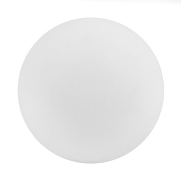 Lamp shade made of glass  Chehalis replacement glass, spare part 15 cm white