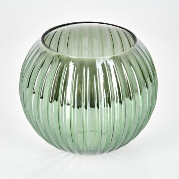 Glass lampshade  Koyoto replacement glass, spare part 15 cm green