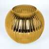 Glass lamp shade  Koyoto replacement glass, spare part 20 cm gold