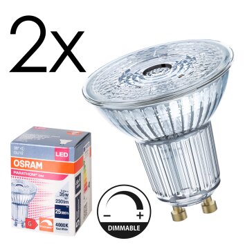 Osram lights GU10 LED 3.4 Watt neutral white 230 Lumen