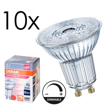 Osram lights GU10 LED 3.4 Watt neutral white 230 Lumen