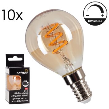 E14 LED 4 Watt warm white dimmable 220 Lumen