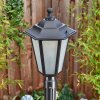 Loria lamp post, path light black, 1-light source