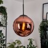Gastor hanging light, globe light, pendant light coppery, 1-light source