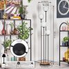 Gastor floor lamp 25 cm Light wood, black, 4-light sources