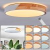 Cadaixo ceiling light, Panel LED white, 1-light source