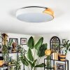 Cadaixo ceiling light, Panel LED white, 1-light source