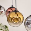 Ripoll hanging light, globe light, pendant light Ecru, black, 5-light sources