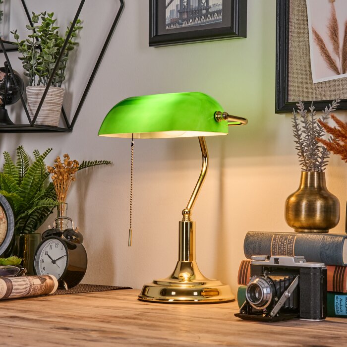 Havsta desk lamp, table lamp gold, 1-light source H3861233