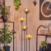 Koyoto floor lamp 30 cm Amber, clear, Smoke-coloured, 4-light sources