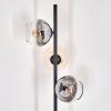 Koyoto floor lamp Amber, clear, Smoke-coloured, 3-light sources