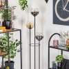 Koyoto floor lamp 30 cm Dark wood, black, 3-light sources